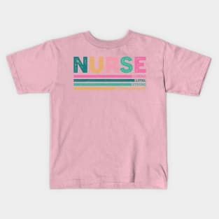 Nurse Caring Loyal Strong Compassionate Kids T-Shirt